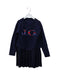 A Navy Long Sleeve Dresses from John Galliano in size 8Y for girl. (Front View)