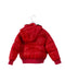 A Red Puffer/Quilted Jackets from Eleven Paris in size 4T for girl. (Back View)