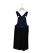 A Blue Long Overalls from Diesel in size 4T for girl. (Front View)