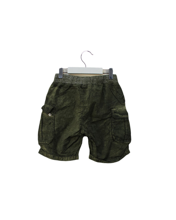 A Green Shorts from Diesel in size 8Y for girl. (Back View)