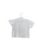 A White Short Sleeve T Shirts from Little Starters in size 0-3M for neutral. (Back View)