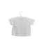 A White Short Sleeve T Shirts from Little Starters in size 0-3M for neutral. (Back View)