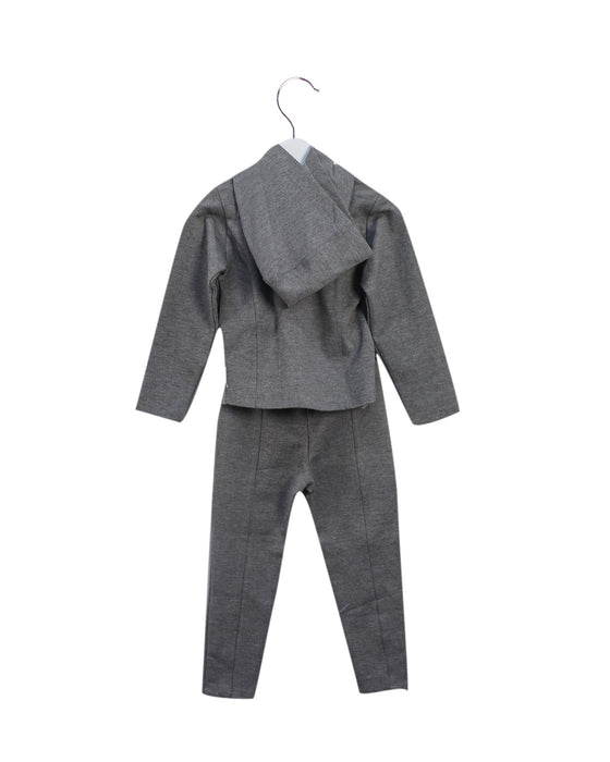 A Grey Pants Sets from Armani in size 4T for girl. (Back View)