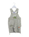 A Beige Long Overalls from Absorba in size 2T for boy. (Front View)
