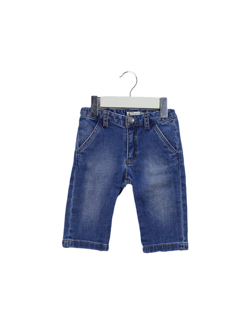 A Blue Casual Pants from Bonpoint in size 3-6M for neutral. (Front View)