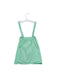 A Green Sleeveless Dresses from Sapling in size 6-12M for girl. (Back View)