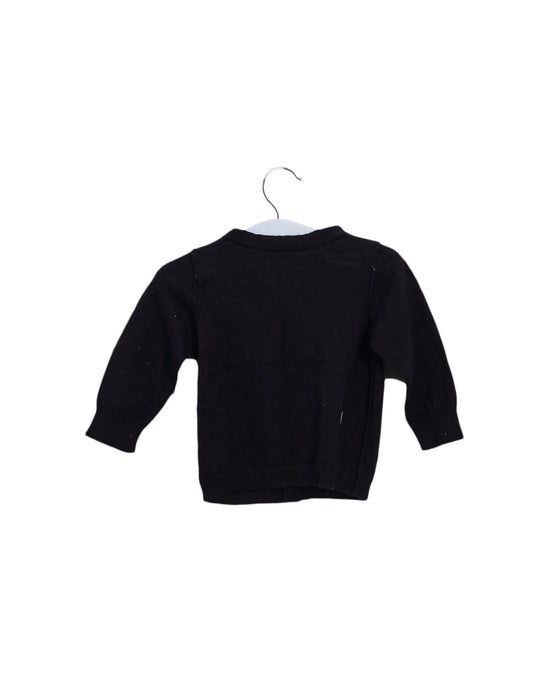 A Purple Cardigans from Bonpoint in size 6-12M for neutral. (Back View)