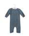 A Blue Long Sleeve Jumpsuits from Bonpoint in size 3-6M for neutral. (Front View)