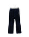 A Navy Sweatpants from Miki House in size 4T for girl. (Front View)
