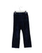 A Navy Sweatpants from Miki House in size 4T for girl. (Back View)