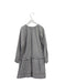 A Grey Long Sleeve Dresses from Noa Noa Miniature in size 8Y for girl. (Back View)