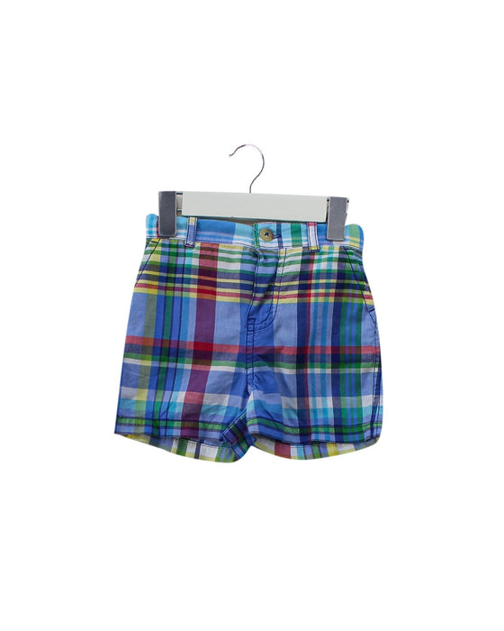 A Blue Shorts from Ralph Lauren in size 0-3M for boy. (Front View)