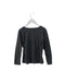 A Grey Long Sleeve Tops from As Know As Ponpoko in size 4T for girl. (Back View)