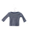 A Navy Long Sleeve Tops from Seed in size 0-3M for neutral. (Back View)