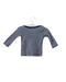 A Navy Long Sleeve Tops from Seed in size 0-3M for neutral. (Back View)