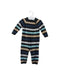 A Grey Long Sleeve Jumpsuits from Egg by Susan Lazar in size 3-6M for boy. (Front View)
