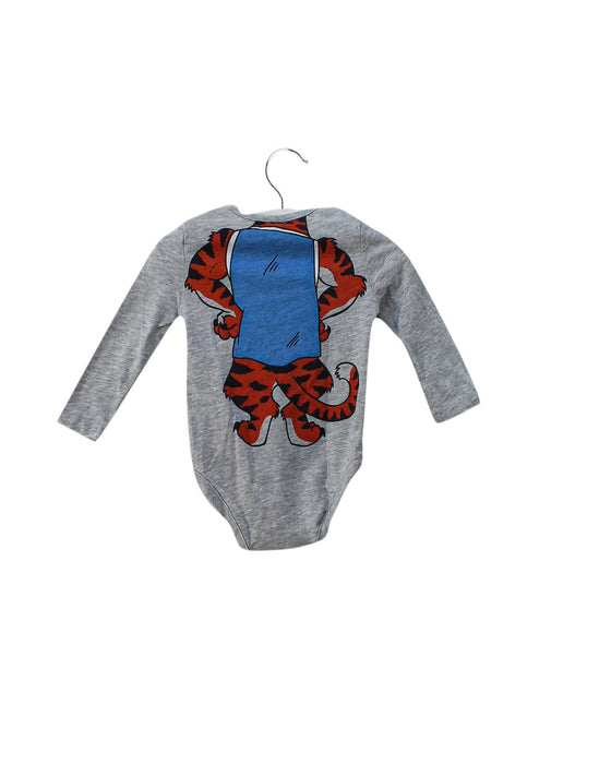 A Grey Long Sleeve Bodysuits from Stella McCartney in size 3-6M for girl. (Back View)