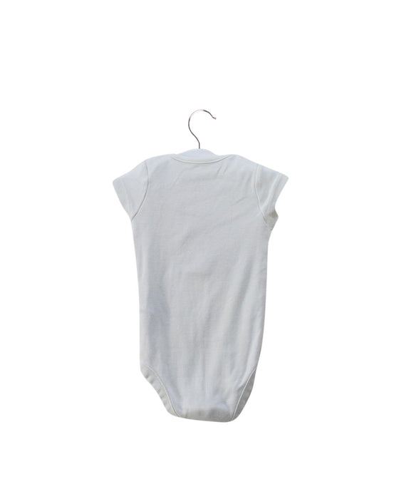 A White Short Sleeve Bodysuits from Stella McCartney in size 0-3M for girl. (Back View)