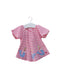 A Pink Short Sleeve Tops from Joules in size 0-3M for girl. (Front View)