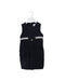 A Navy Sleeveless Dresses from Armani in size 4T for girl. (Front View)