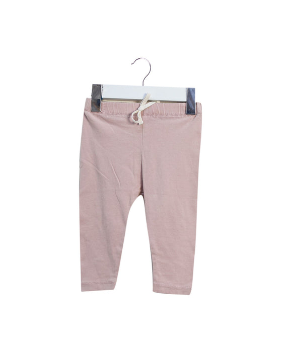 A Pink Casual Pants from Gray Label in size 3-6M for girl. (Front View)