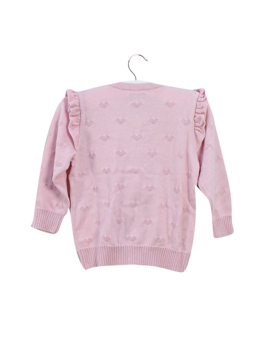 A Pink Cardigans from Ralph Lauren in size 6-12M for girl. (Back View)