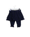 A Navy Short Skirts from Nicholas & Bears in size 3T for girl. (Back View)