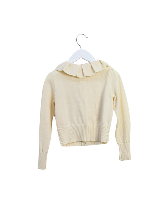 A Ivory Cardigans from Nicholas & Bears in size 4T for girl. (Back View)