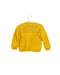 A Yellow Cardigans from La Compagnie des Petits in size 6-12M for girl. (Back View)