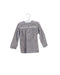 A Brown Long Sleeve Tops from Little Mercerie in size 3T for girl. (Front View)