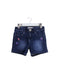 A Navy Shorts from Catimini in size 6T for girl. (Front View)