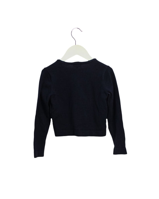 A Navy Cardigans from Armani in size 3T for girl. (Back View)