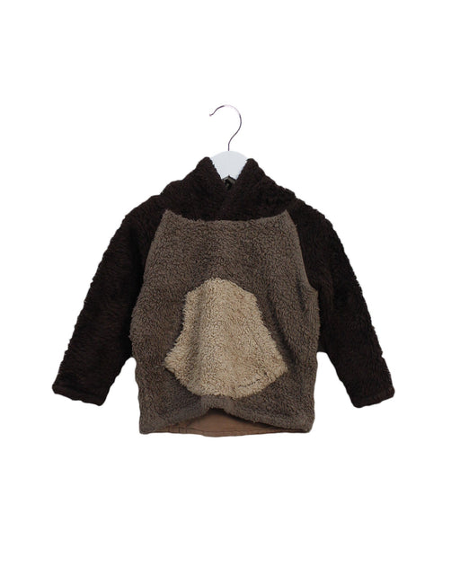 A Brown Lightweight Jackets from Chickeeduck in size 18-24M for neutral. (Front View)