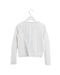 A White Cardigans from Bonpoint in size 8Y for girl. (Back View)