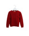 A Red Knit Sweaters from Bonpoint in size 6T for girl. (Front View)