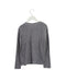 A Grey Long Sleeve Tops from Monrow in size 8Y for girl. (Back View)