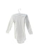 A White Long Sleeve Bodysuits from Petit Bateau in size 18-24M for girl. (Back View)