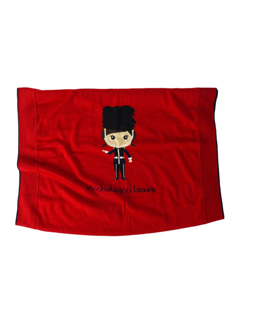A Red Blankets from Nicholas & Bears in size O/S for girl. (Front View)