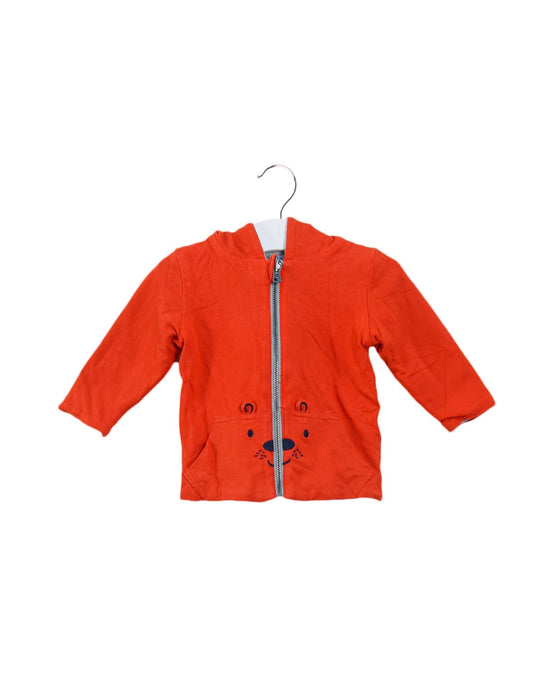 A Grey Zippered Sweatshirts from Seed in size 0-3M for boy. 