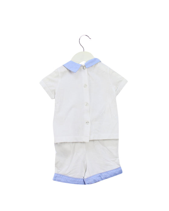 A White Shorts Sets from Nicholas & Bears in size 3-6M for boy. (Back View)