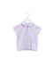 A Purple Short Sleeve Polos from Jacadi in size 12-18M for girl. (Front View)