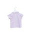 A Purple Short Sleeve Polos from Jacadi in size 12-18M for girl. (Back View)