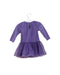 A Purple Long Sleeve Dresses from Monica + Andy in size 6-12M for girl. (Back View)