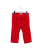 A Red Casual Pants from Jacadi in size 6-12M for girl. (Front View)