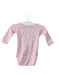 A Pink Long Sleeve Bodysuits from Petit Bateau in size 0-3M for girl. (Back View)