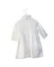 A White Long Sleeve Dresses from Piccola Ludo in size 4T for girl. (Back View)