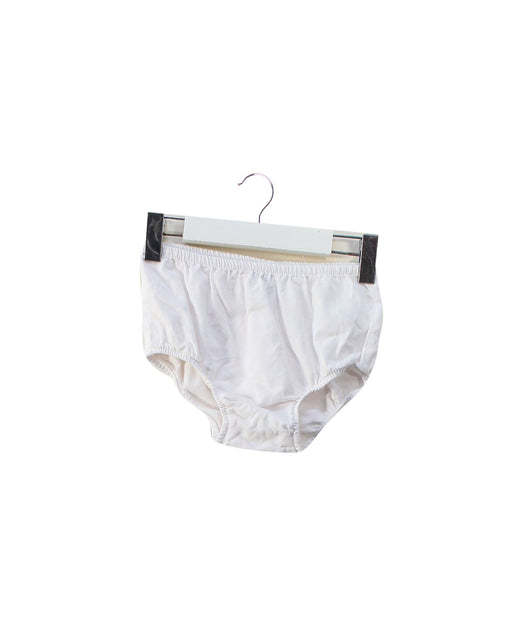 A White Bloomers from Ralph Lauren in size 6-12M for girl. (Front View)