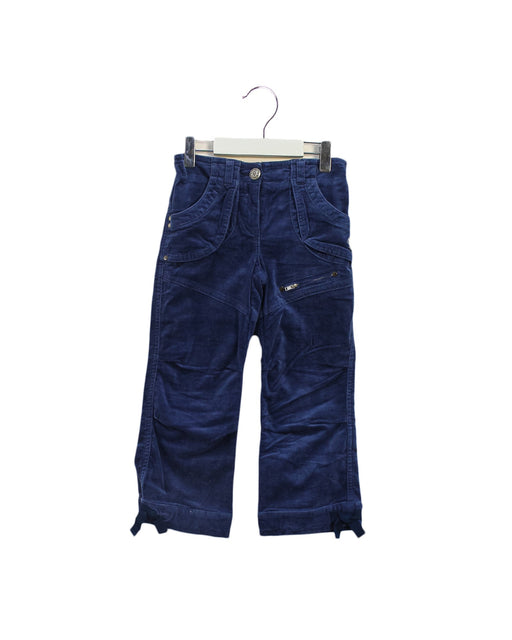 A Blue Casual Pants from I Pinco Pallino in size 4T for girl. (Front View)