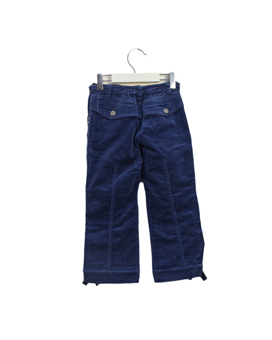 A Blue Casual Pants from I Pinco Pallino in size 4T for girl. (Back View)