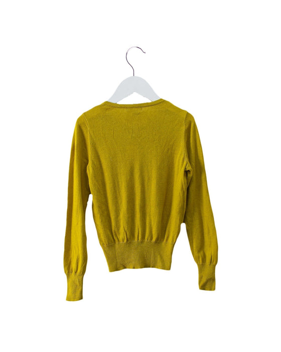 A Yellow Cardigans from I Love Gorgeous in size 6T for girl. (Back View)